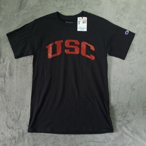USC Trojans Tshirt Unisex Black Size Small Champion Short Sleeve NEW